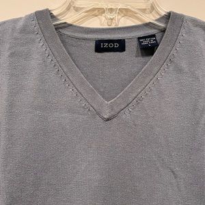 IZOD cotton V-neck sweater vest